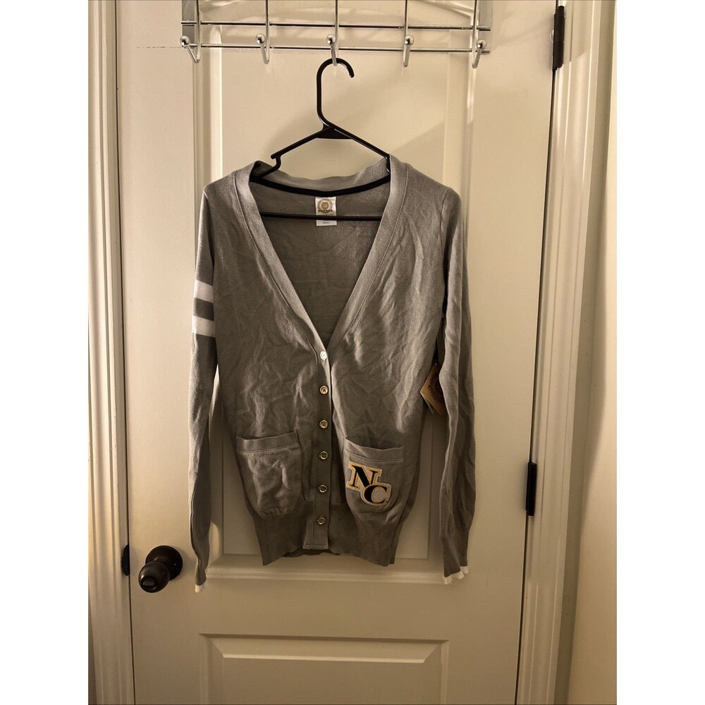 University Of Northern Colorado UNC Bears Gray Varsity Cardigan Women's Sweater